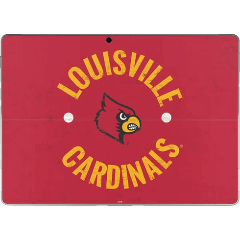 University of Louisville Cardinals Faded Surface Pro 8 Skin